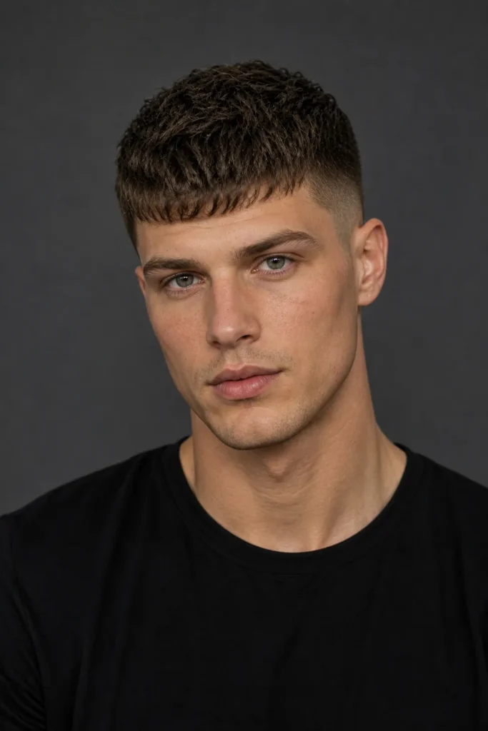Classic Textured Crop Fade