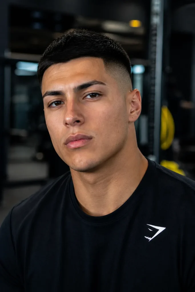 Compact Fade Sport Crew Cut