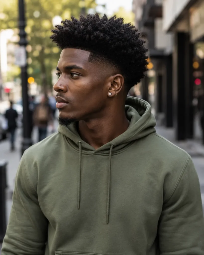 Curly Afro Taper