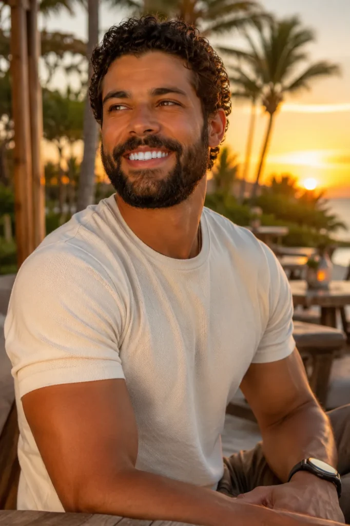 Curly Beard Texture