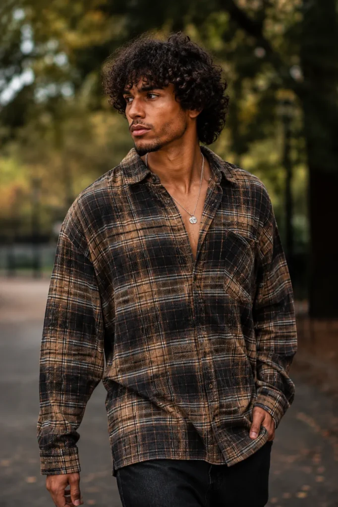 Curly Curtain Hairstyle