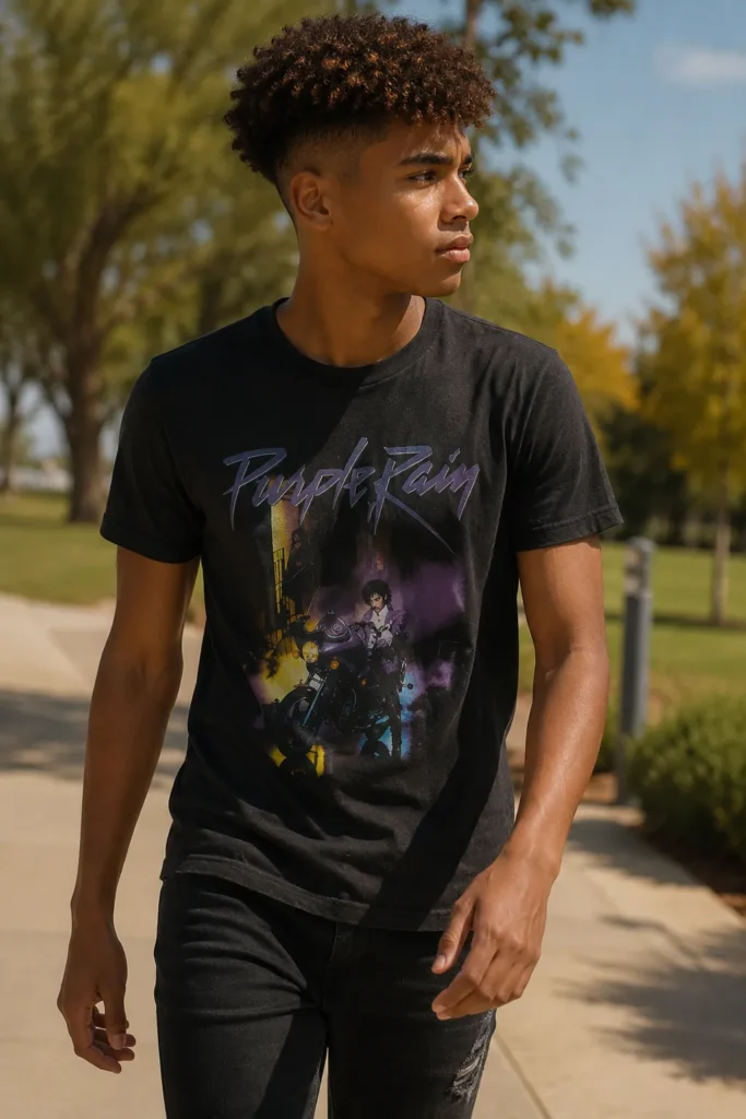Curly Top Fade