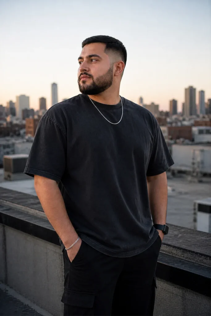 Defined Beard with Light Fade