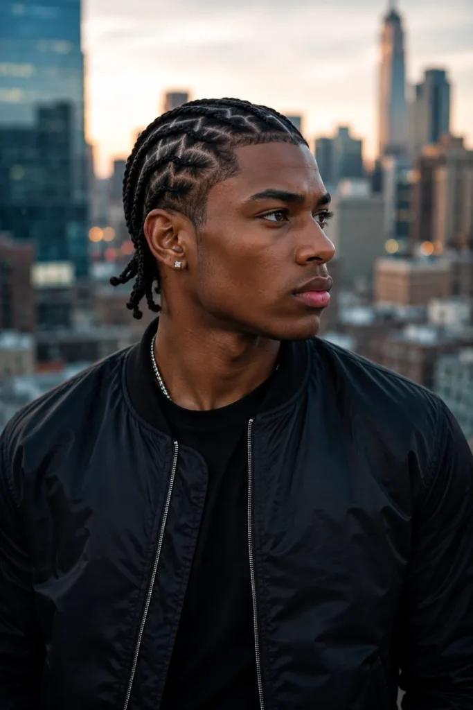 Double Zigzag Cornrows