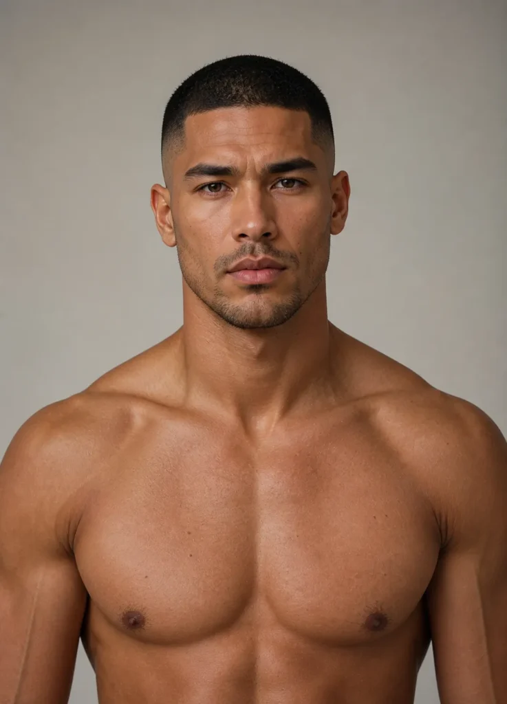 Drop Fade Buzz Cut