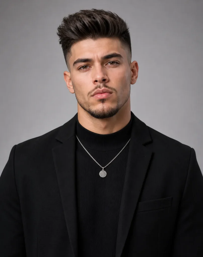Drop Fade Pompadour