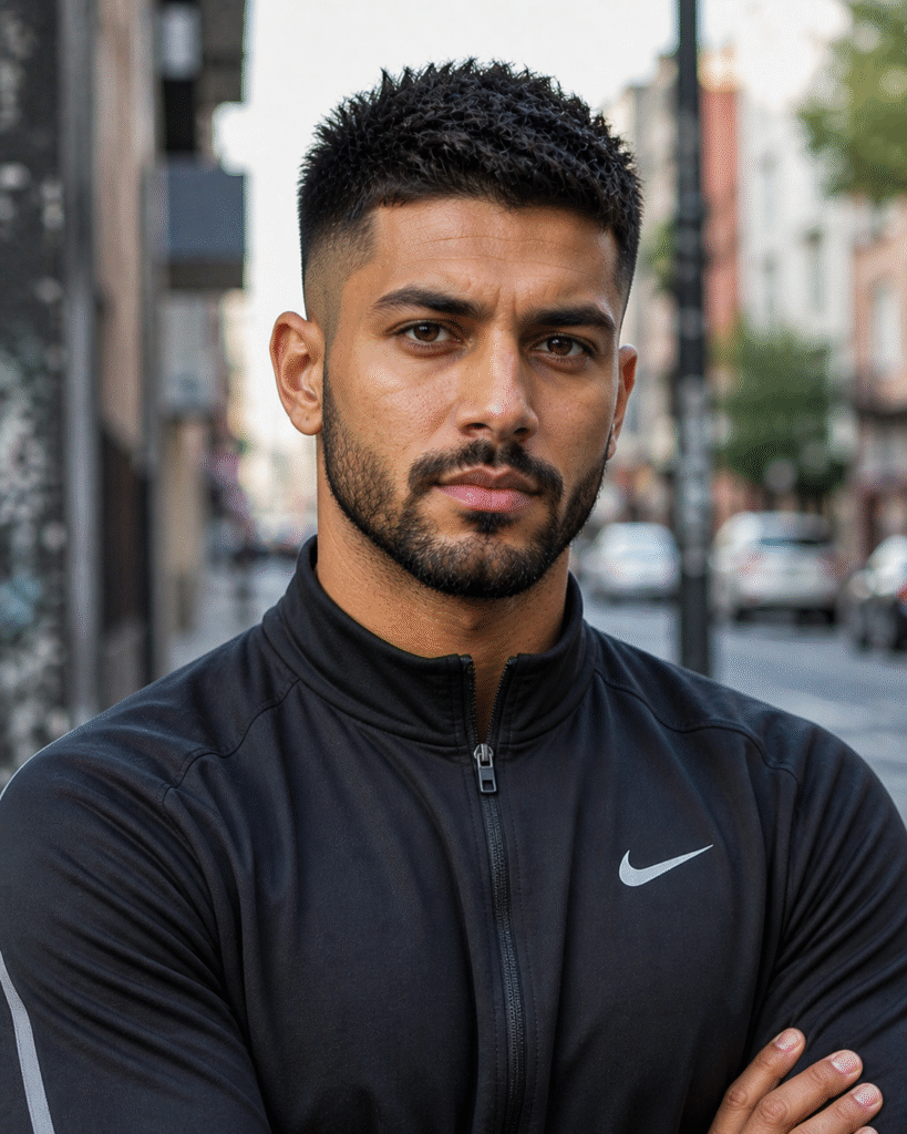 Drop Fade with Short Textured Top