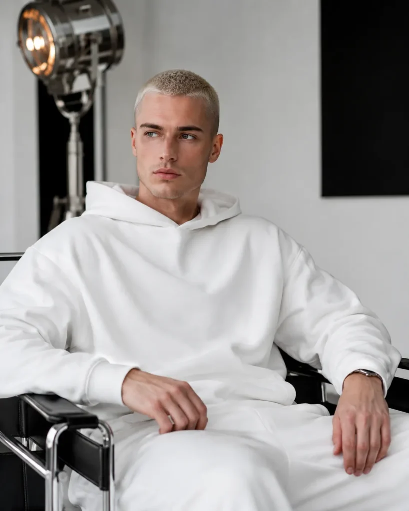 Dyed Buzz Cut