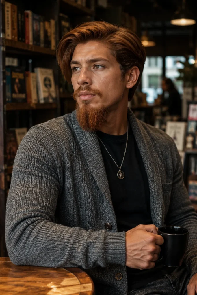 Extended Goatee Ginger Beard