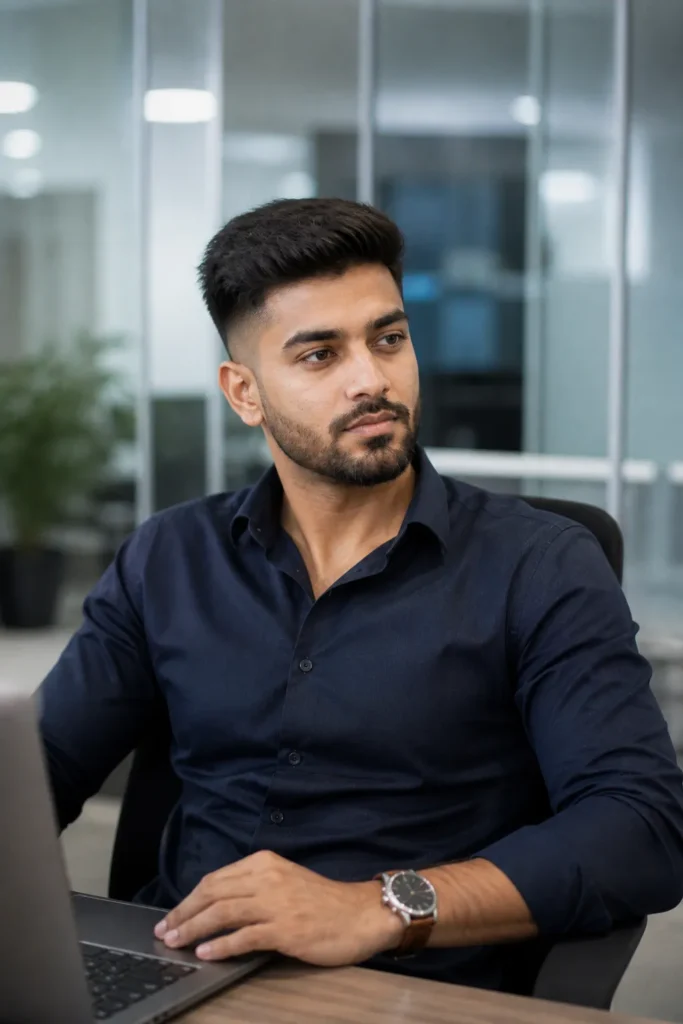 Faded Beard with Clean Edges