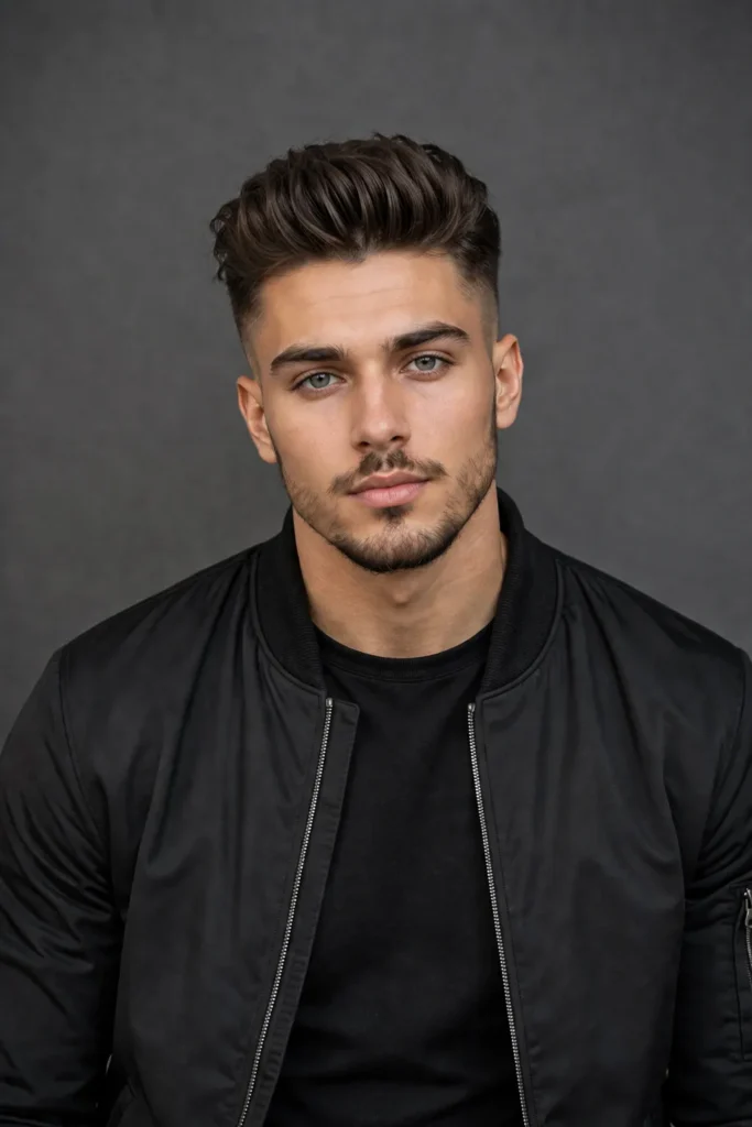  High Drop Fade Quiff