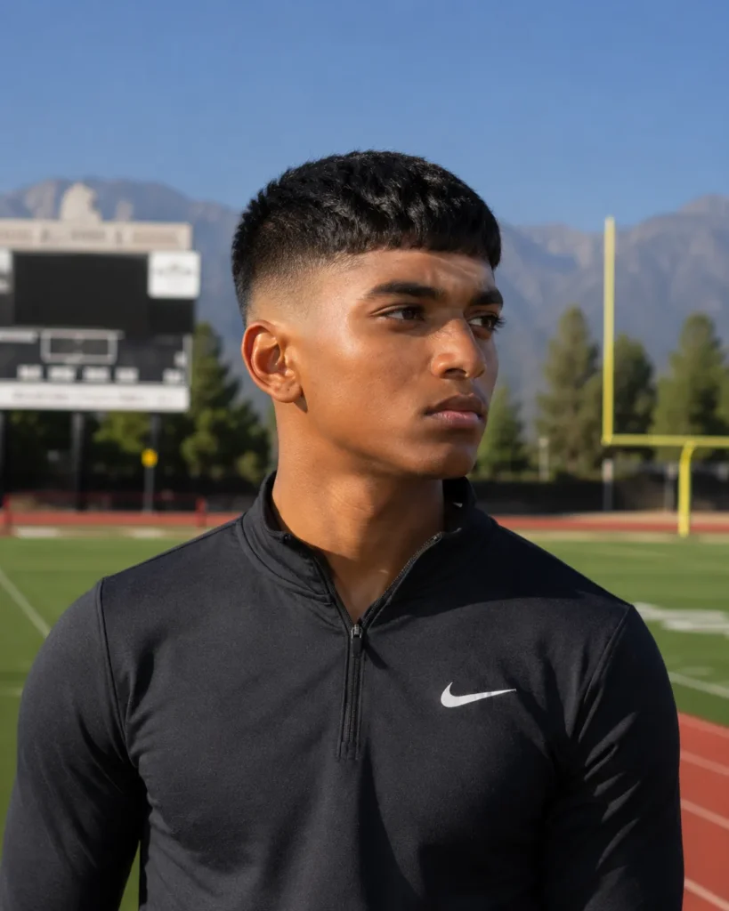 High Fade Crew Cut