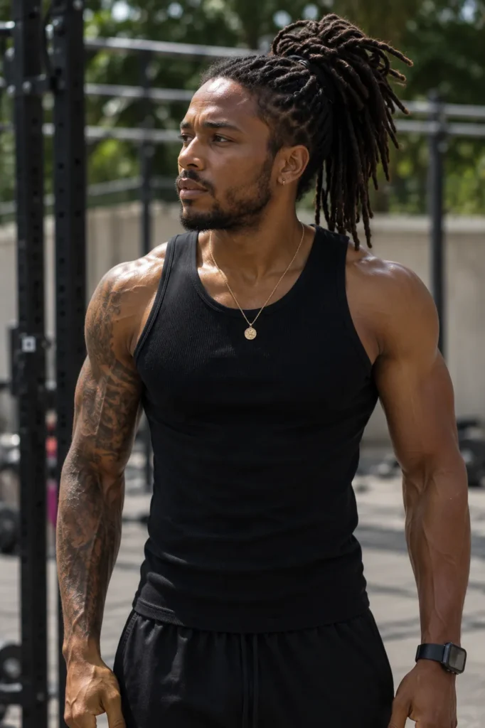High Ponytail Dreads