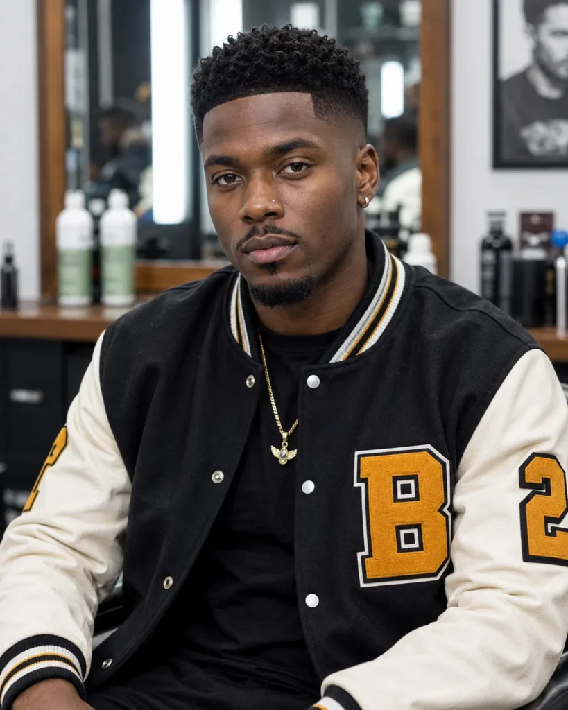 High Taper Fade with Defined Edges