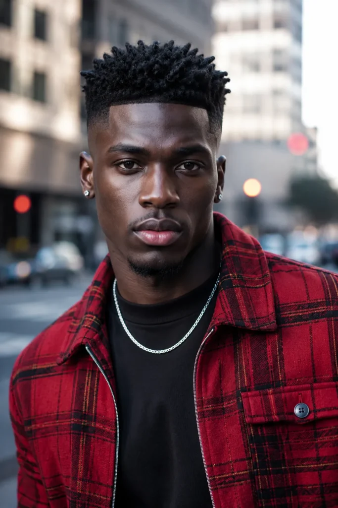 High Top Twists with Drop Fade