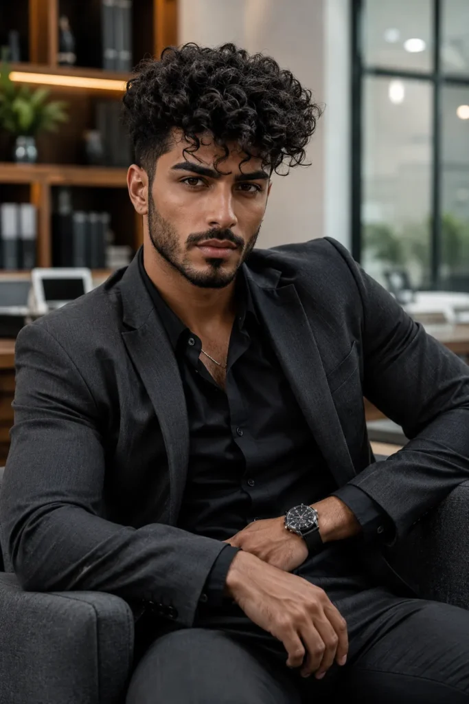High-Volume Curly Top