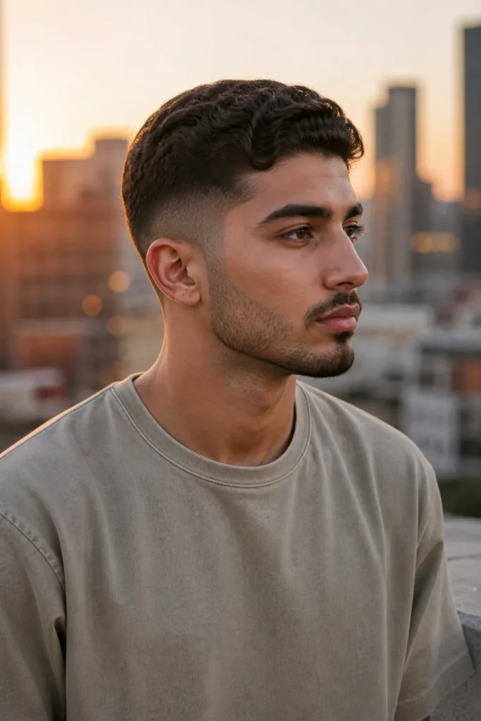 Light Wave Crew Cut