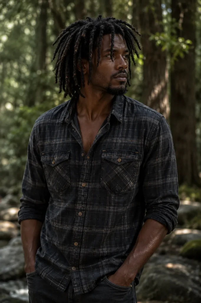 Medium Layered Dreads