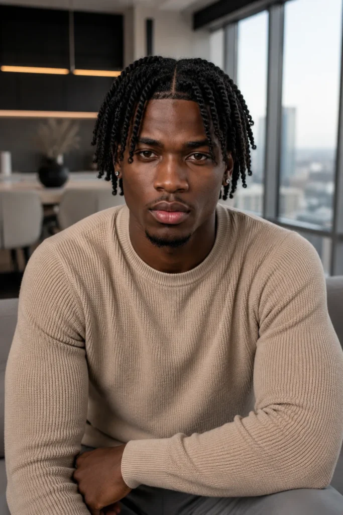 Medium-Long Twists with Center Part