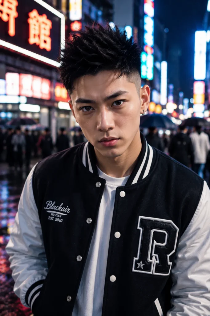 Mid Fade Spiky Top
