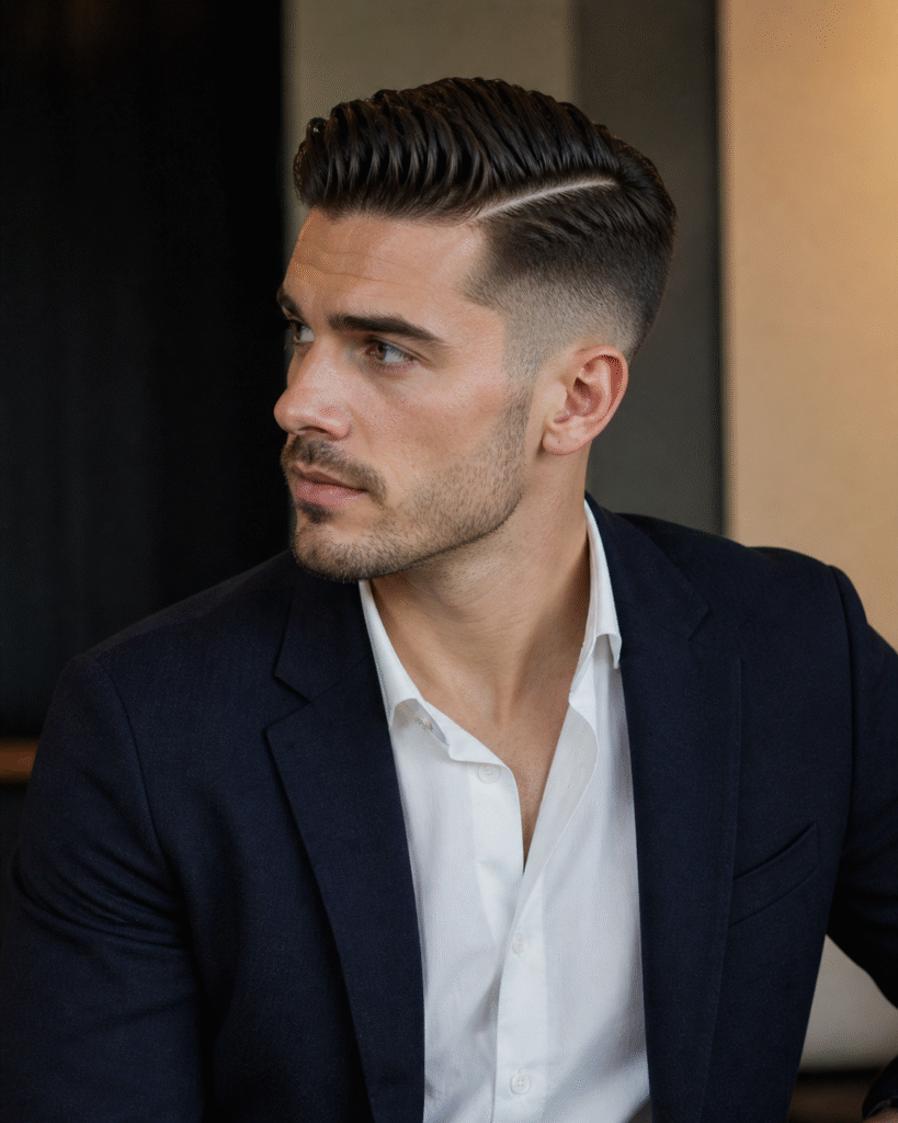 Mid Fade with Hard Part