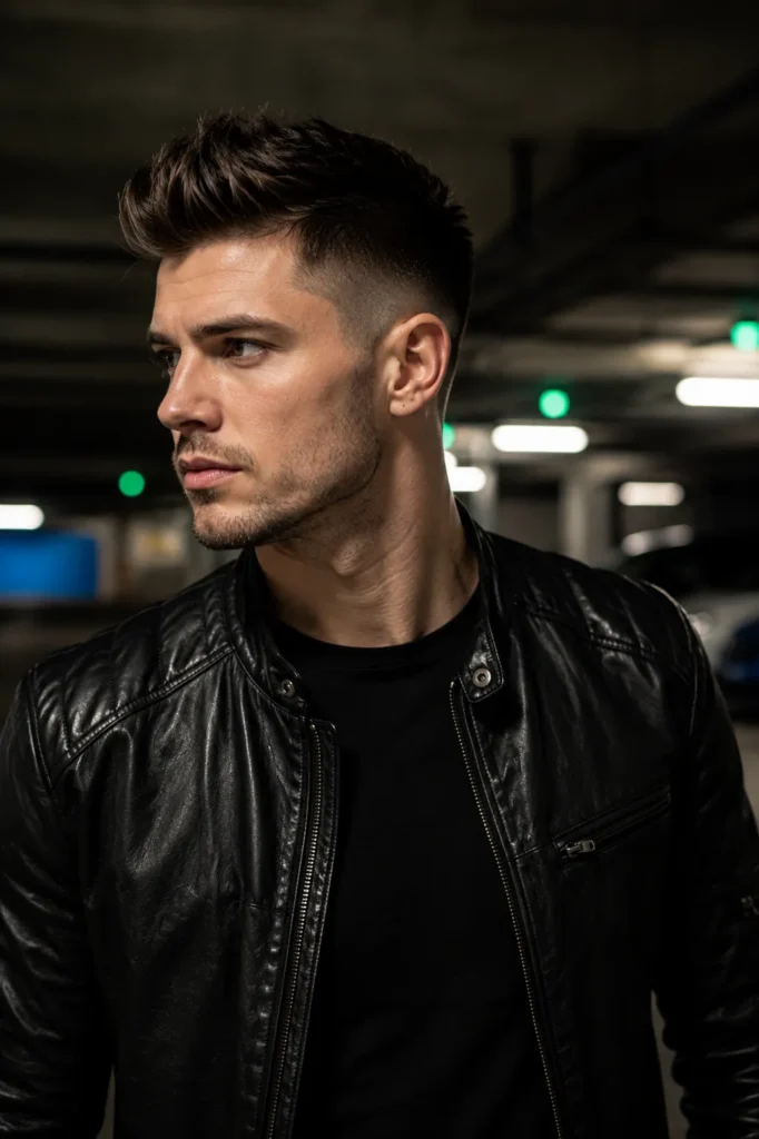 Modern Faux Hawk Fade