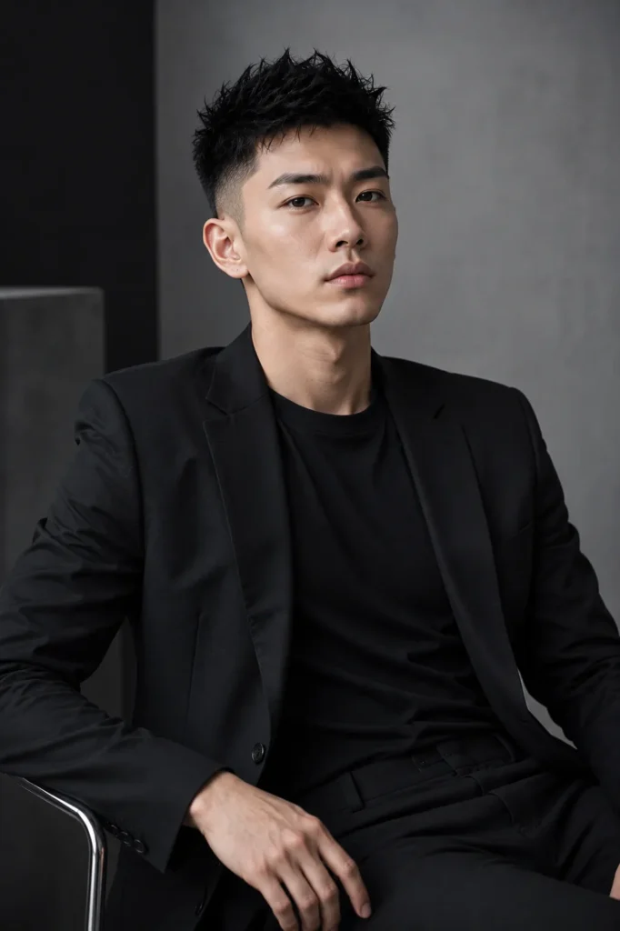Modern Faux Hawk Fade