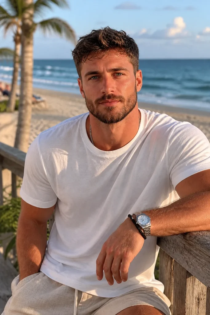 Natural Beard with Minimal Trim
