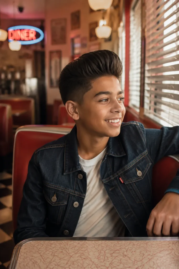 Pompadour for Kids