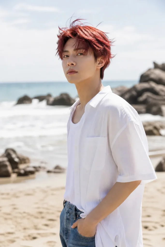 Red Beach Wave Sport Flow