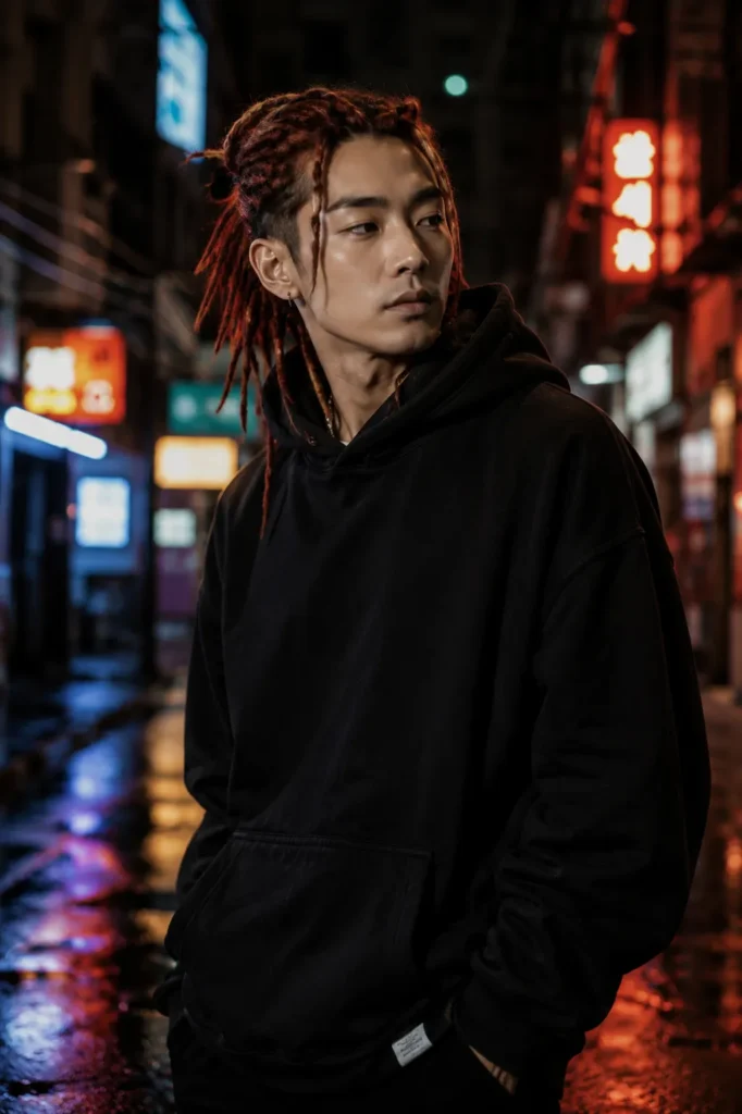 Red Dreadlocks