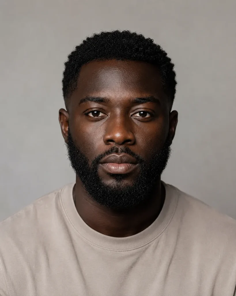 Rounded Natural Beard