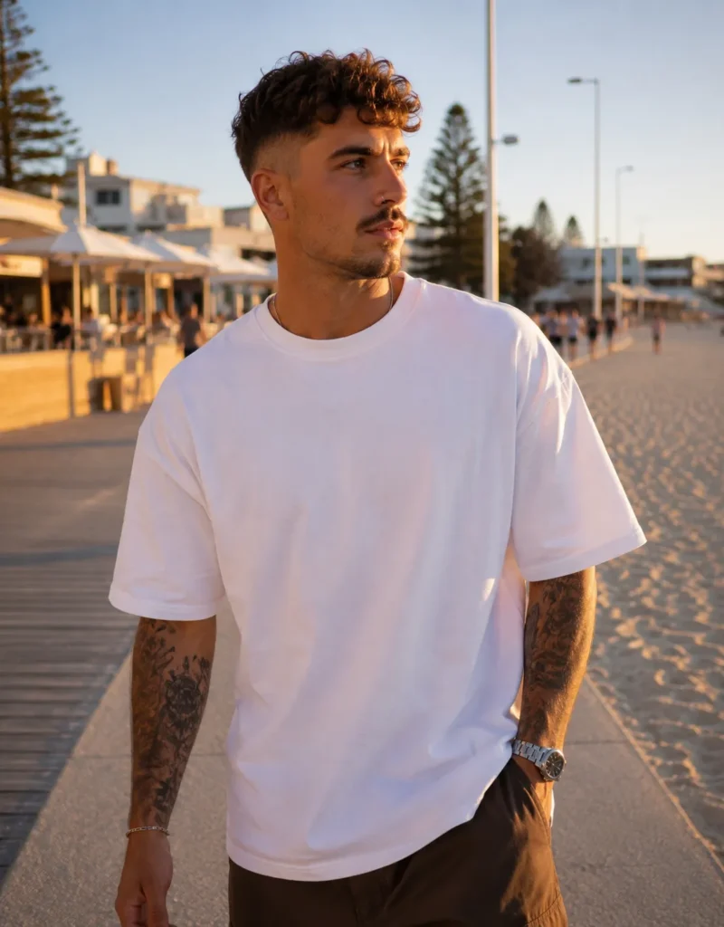 Shadow Fade with Messy Curls