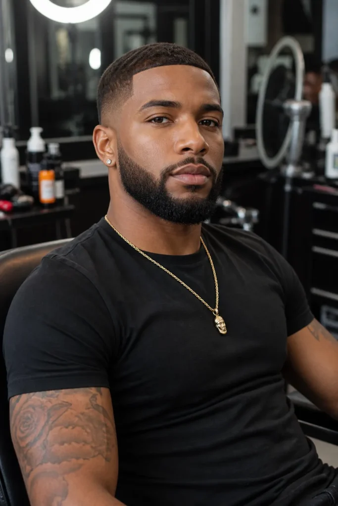 Short Beard with Fade