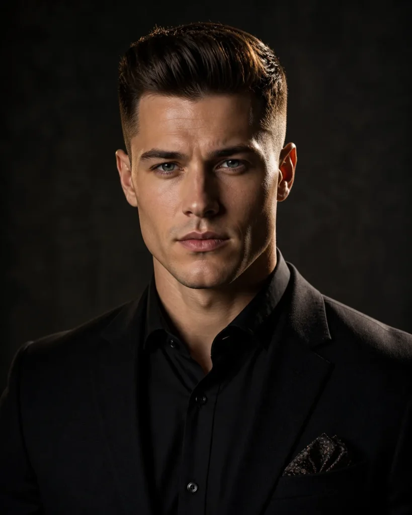  Short Pompadour Fade