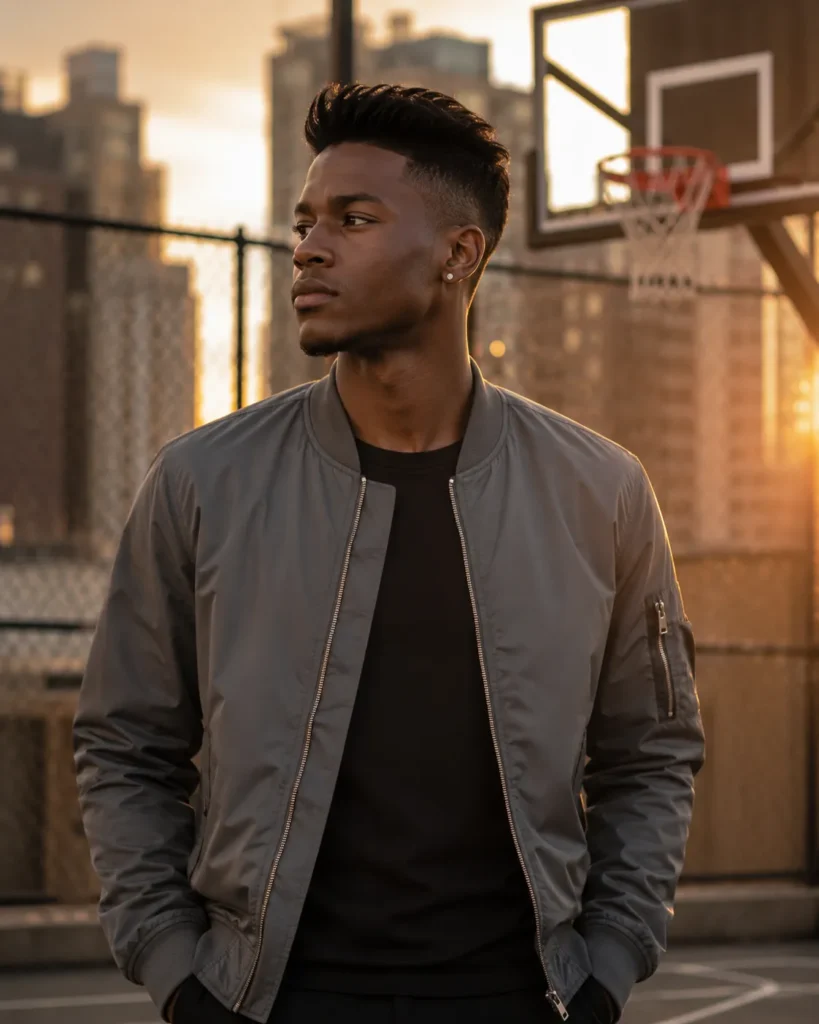 Short Quiff Fade