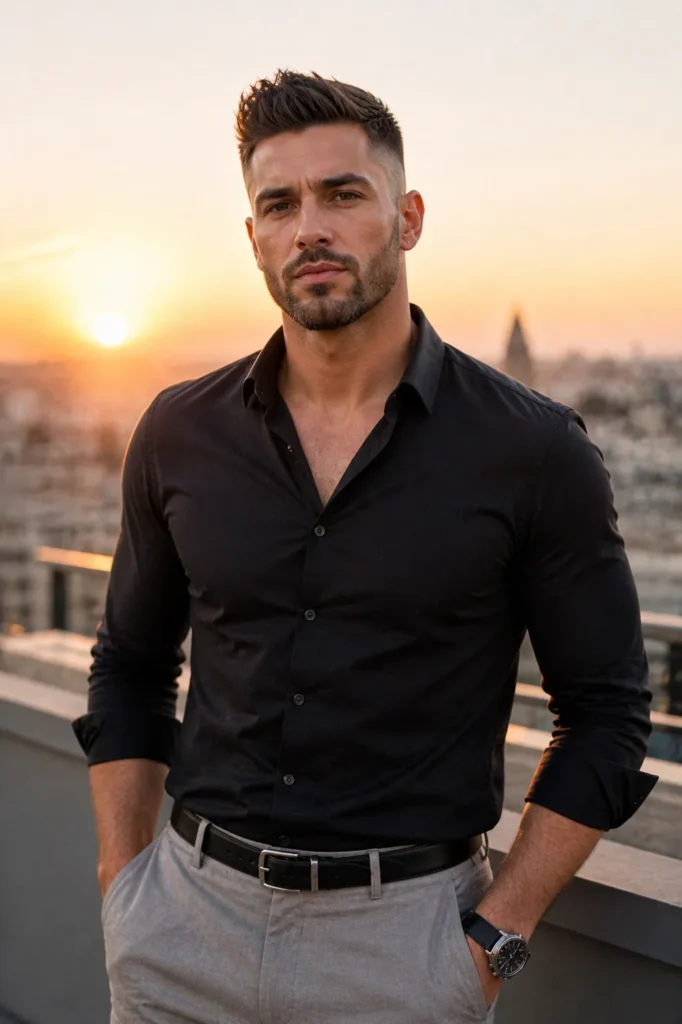 Skin Fade with Short Quiff