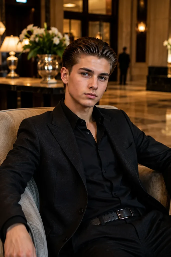 Slicked Back Style