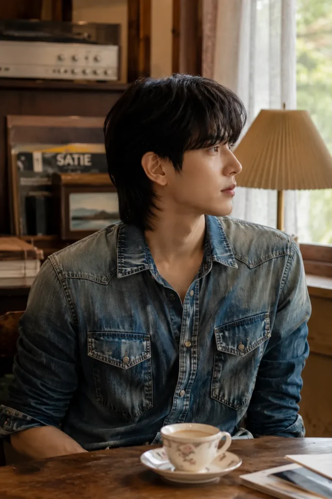 Soft Korean Mullet