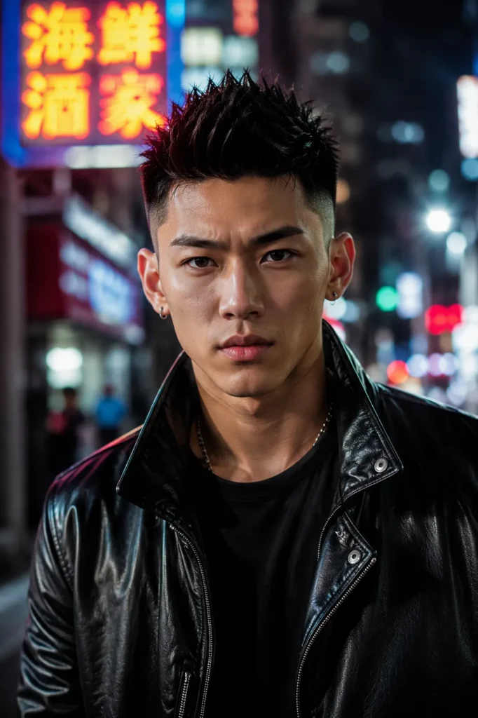 Spiked Faux Hawk Fade