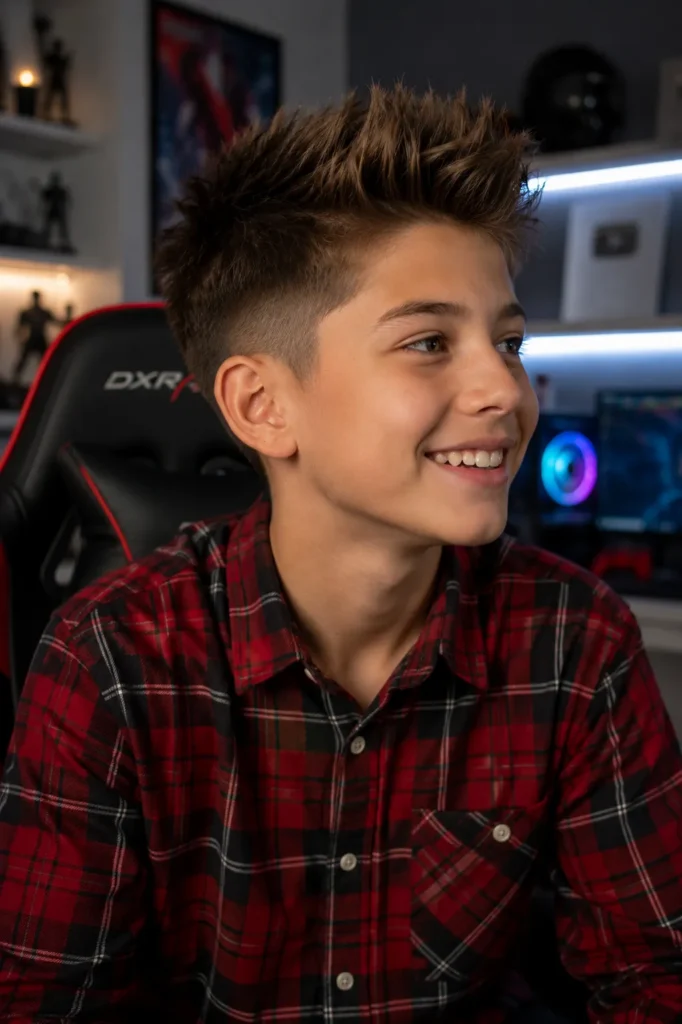 Spiky Hairstyle
