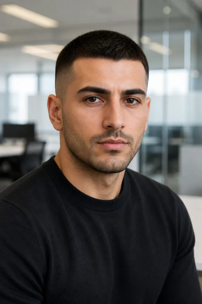 Streamlined Clean Crew Cut