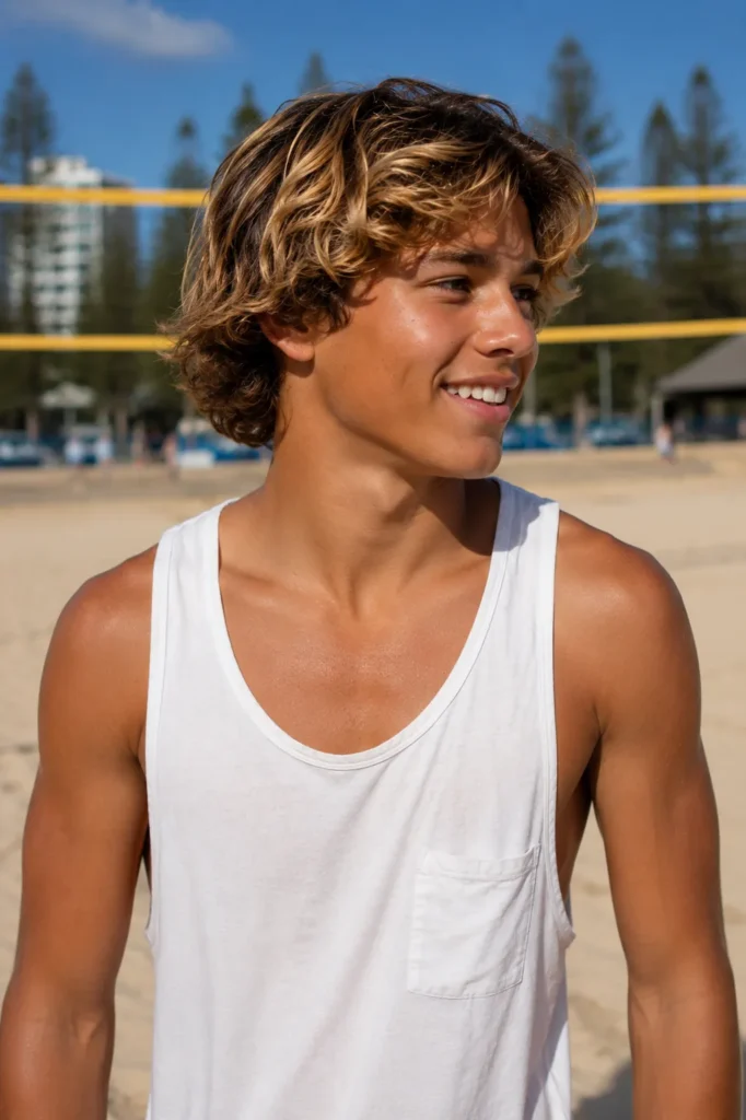 Sun-Bleached Highlight Waves