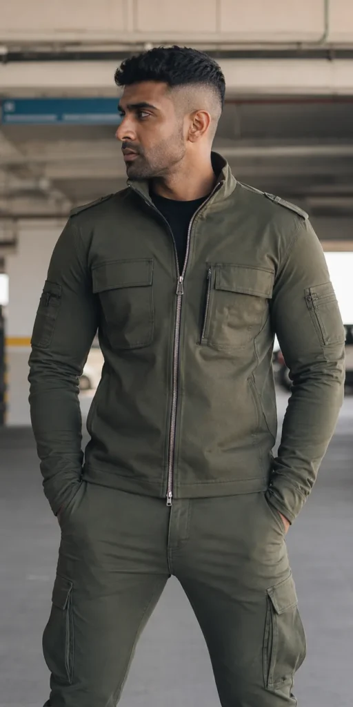 Tactical Military Fade Crop
