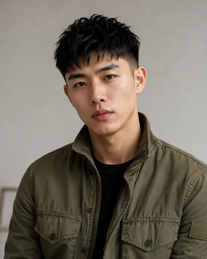 Textured Crop Taper Fade