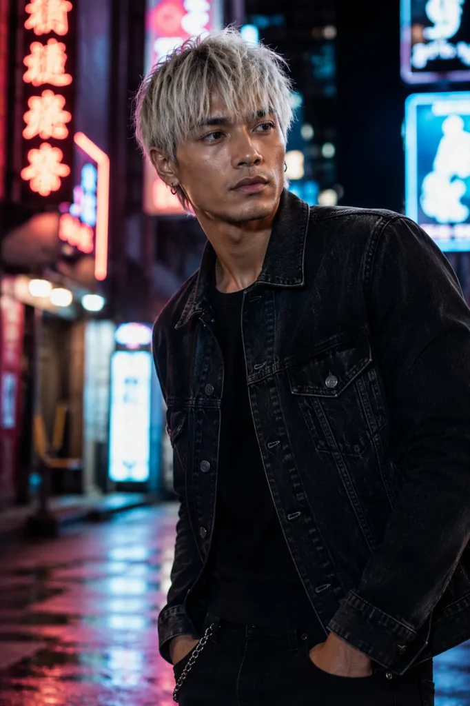 Textured Fringe Ice Blonde