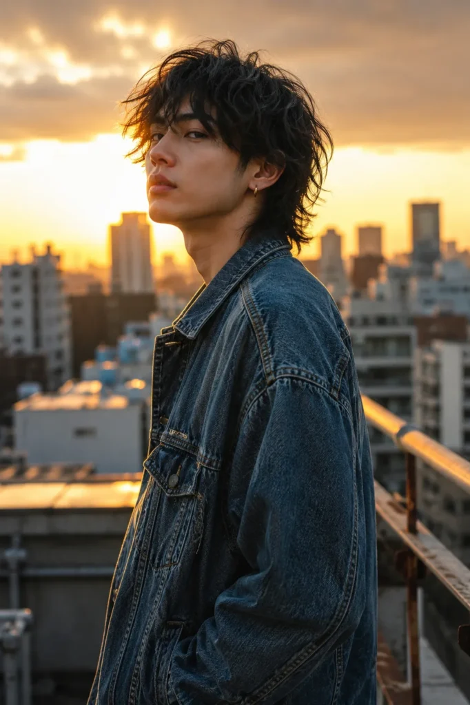  Textured Korean Wolf Cut