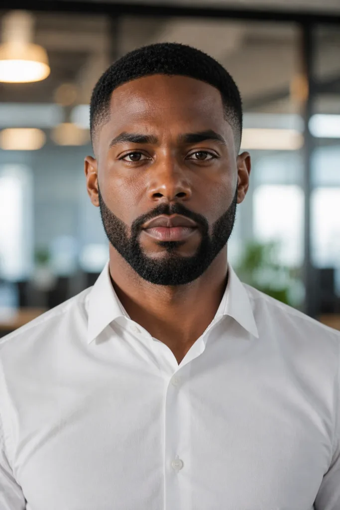 The Sharp Short Boxed Beard