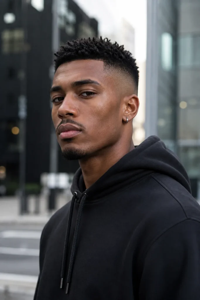  Tight Spiky Crop Fade