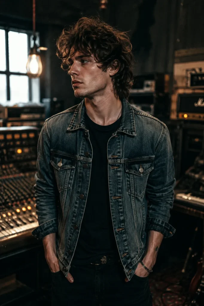 Tousled Curly Shag